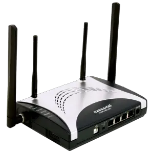 Thumbnail for the Axesstel MV440 router with 54mbps WiFi, 4 100mbps ETH-ports and
                                         0 USB-ports
