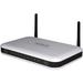 The Aztech DSL5008EN router has 300mbps WiFi, 4 100mbps ETH-ports and 0 USB-ports. 