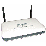 The Aztech HW550-3G router with 300mbps WiFi, 4 100mbps ETH-ports and
                                                 0 USB-ports