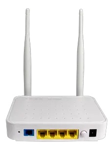 Thumbnail for the BDCOM GP1704-4F-E router with 300mbps WiFi, 4 100mbps ETH-ports and
                                         0 USB-ports