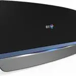 The BT Home Hub 4A router with 300mbps WiFi, 4 100mbps ETH-ports and
                                                 0 USB-ports