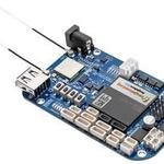 The BeagleBoard.org BeagleBone Blue router with No WiFi, 1 100mbps ETH-ports and
                                                 0 USB-ports