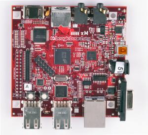 Thumbnail for the BeagleBoard.org Beagleboard xM router with No WiFi, 1 100mbps ETH-ports and
                                         0 USB-ports