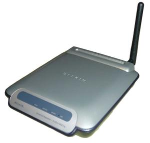 Thumbnail for the Belkin F5D7132 router with 54mbps WiFi, 1 100mbps ETH-ports and
                                         0 USB-ports
