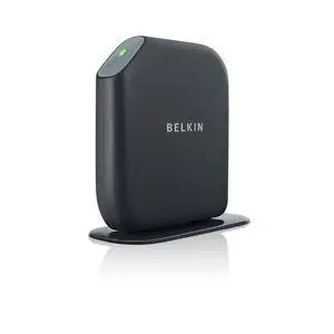 Thumbnail for the Belkin F7D3302 router with 300mbps WiFi, 4 100mbps ETH-ports and
                                         0 USB-ports