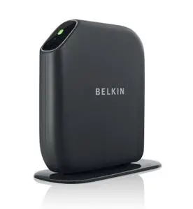 Thumbnail for the Belkin F7D3402 router with 300mbps WiFi, 4 100mbps ETH-ports and
                                         0 USB-ports