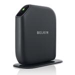 The Belkin F7D3402 router with 300mbps WiFi, 4 100mbps ETH-ports and
                                                 0 USB-ports