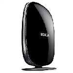 The Belkin F9K1104 router with 300mbps WiFi, 4 N/A ETH-ports and
                                                 0 USB-ports