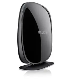 Thumbnail for the Belkin F9K1105 v1 router with 300mbps WiFi, 4 100mbps ETH-ports and
                                         0 USB-ports
