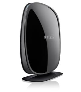 Thumbnail for the Belkin F9K1105 v2 router with 300mbps WiFi, 4 100mbps ETH-ports and
                                         0 USB-ports