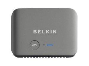 Thumbnail for the Belkin F9K1107 router with 300mbps WiFi, 1 100mbps ETH-ports and
                                         0 USB-ports