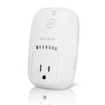 The Belkin WeMo Smart Switch (F7C027) router with 300mbps WiFi,  N/A ETH-ports and
                                                 0 USB-ports
