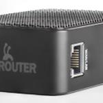 The Bitmain AntRouter R1-LTC router with 300mbps WiFi,  100mbps ETH-ports and
                                                 0 USB-ports