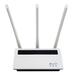 The Bleuciel FR350 router has 300mbps WiFi, 3 100mbps ETH-ports and 0 USB-ports. 