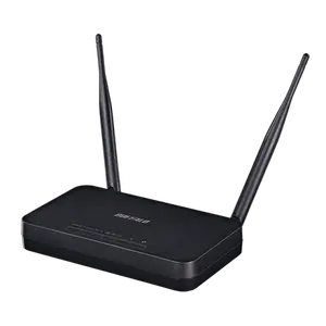 Thumbnail for the Buffalo WCR-300S router with 300mbps WiFi, 4 100mbps ETH-ports and
                                         0 USB-ports