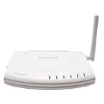 The Buffalo WHR-G125 router with 54mbps WiFi, 4 100mbps ETH-ports and
                                                 0 USB-ports