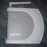 The Buffalo WHR-G54S router with 54mbps WiFi, 4 100mbps ETH-ports and
                                                 0 USB-ports