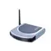 The Buffalo WHR-HP-G54 router has 54mbps WiFi, 4 100mbps ETH-ports and 0 USB-ports. It also supports custom firmwares like: dd-wrt, OpenWrt