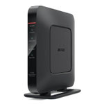 The Buffalo WSR-1166DHP router with Gigabit WiFi, 4 N/A ETH-ports and
                                                 0 USB-ports