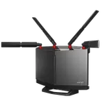 The Buffalo WXR-5950AX12 router with Gigabit WiFi, 3 N/A ETH-ports and
                                                 0 USB-ports