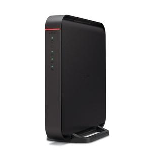 Thumbnail for the Buffalo WZR-600DHP router with 300mbps WiFi, 4 N/A ETH-ports and
                                         0 USB-ports