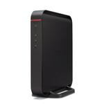 The Buffalo WZR-600DHP router with 300mbps WiFi, 4 N/A ETH-ports and
                                                 0 USB-ports