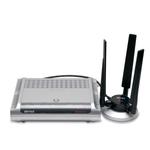 The Buffalo WZR-AG300NH router with 300mbps WiFi, 4 N/A ETH-ports and
                                                 0 USB-ports