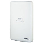 The COMFAST CF-E316N router with 300mbps WiFi, 2 100mbps ETH-ports and
                                                 0 USB-ports