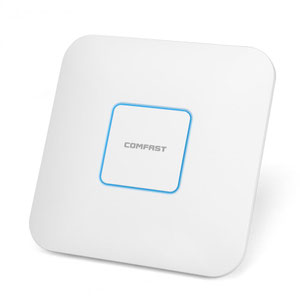 Thumbnail for the COMFAST CF-E355AC V1 router with Gigabit WiFi, 2 100mbps ETH-ports and
                                         0 USB-ports