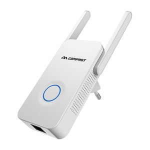 Thumbnail for the COMFAST CF-WR752AC router with Gigabit WiFi, 1 100mbps ETH-ports and
                                         0 USB-ports