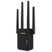 The COMFAST WR754AC router has Gigabit WiFi, 1 100mbps ETH-ports and 0 USB-ports. 