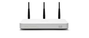 Thumbnail for the Cisco Meraki MX60W router with 300mbps WiFi, 4 Gigabit ETH-ports and
                                         0 USB-ports