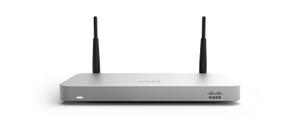 Thumbnail for the Cisco Meraki MX64W router with Gigabit WiFi, 4 N/A ETH-ports and
                                         0 USB-ports
