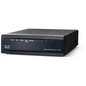 Thumbnail for the Cisco RV042 v3 router with No WiFi, 4 100mbps ETH-ports and
                                         0 USB-ports