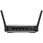 The Cisco RV120W router with 300mbps WiFi, 4 100mbps ETH-ports and
                                                 0 USB-ports