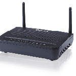 The Comtrend VR-3031u router with 300mbps WiFi, 4 100mbps ETH-ports and
                                                 0 USB-ports