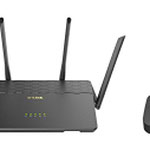 The D-Link COVR-1300E router with Gigabit WiFi, 2 N/A ETH-ports and
                                                 0 USB-ports