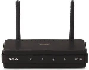 Thumbnail for the D-Link DAP-1360 rev F1 router with 300mbps WiFi,  100mbps ETH-ports and
                                         0 USB-ports