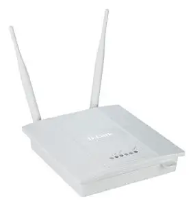 Thumbnail for the D-Link DAP-2360 router with 300mbps WiFi, 1 100mbps ETH-ports and
                                         0 USB-ports