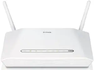 Thumbnail for the D-Link DHP-1320 rev A1 router with 300mbps WiFi, 3 100mbps ETH-ports and
                                         0 USB-ports
