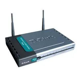 Thumbnail for the D-Link DI-764 router with 11mbps WiFi, 4 100mbps ETH-ports and
                                         0 USB-ports
