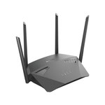 The D-Link DIR-1950 rev A1 router with Gigabit WiFi, 4 N/A ETH-ports and
                                                 0 USB-ports