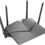 The D-Link DIR-2640 rev A1 router with Gigabit WiFi, 4 N/A ETH-ports and
                                                 0 USB-ports