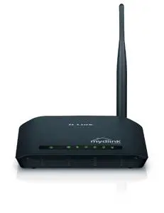 Thumbnail for the D-Link DIR-600L rev A1 router with 300mbps WiFi, 4 100mbps ETH-ports and
                                         0 USB-ports