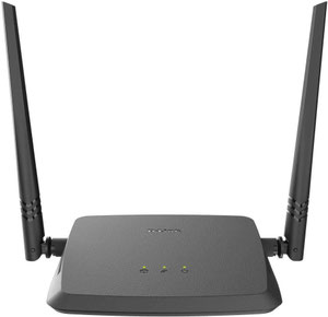 Thumbnail for the D-Link DIR-615 rev X1 router with 300mbps WiFi, 4 100mbps ETH-ports and
                                         0 USB-ports