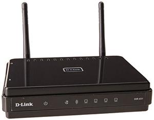 Thumbnail for the D-Link DIR-651 rev Ax router with 300mbps WiFi, 4 N/A ETH-ports and
                                         0 USB-ports