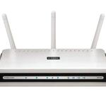 The D-Link DIR-655 rev C1 router with 300mbps WiFi, 4 N/A ETH-ports and
                                                 0 USB-ports