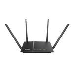 The D-Link DIR-815 rev D1 router with Gigabit WiFi, 4 100mbps ETH-ports and
                                                 0 USB-ports