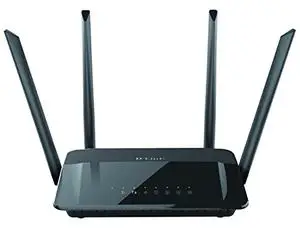 Thumbnail for the D-Link DIR-822 rev A1 router with Gigabit WiFi, 4 100mbps ETH-ports and
                                         0 USB-ports