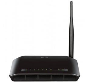 Thumbnail for the D-Link DSL-2730E rev T1 router with 300mbps WiFi, 4 100mbps ETH-ports and
                                         0 USB-ports